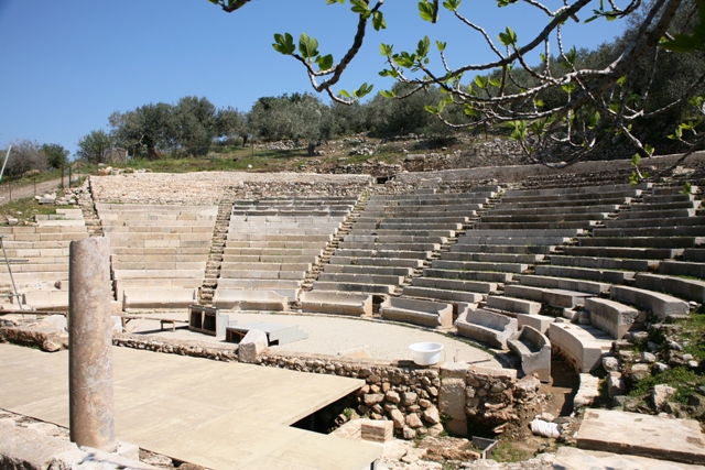 Archaic Epidavros - Small theatre discovered in 1971